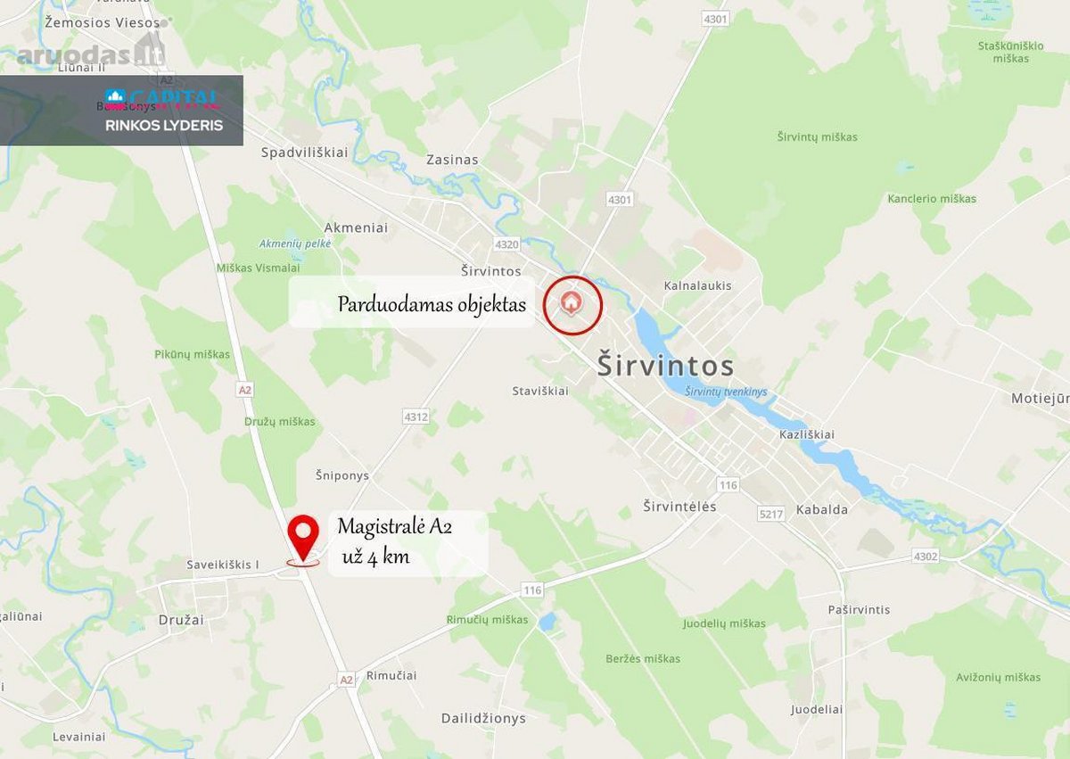 Širvintose, Upelio gatvėje, parduodamas - nuotraukos Nr. 20