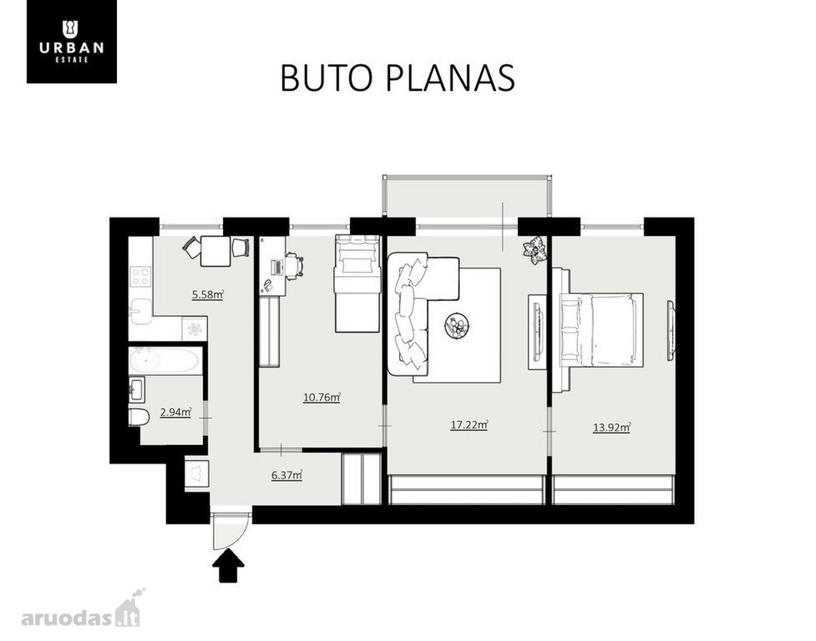 Tvarkingas Ir Prižiūrėtas Butas Pirmoje - nuotraukos Nr. 15