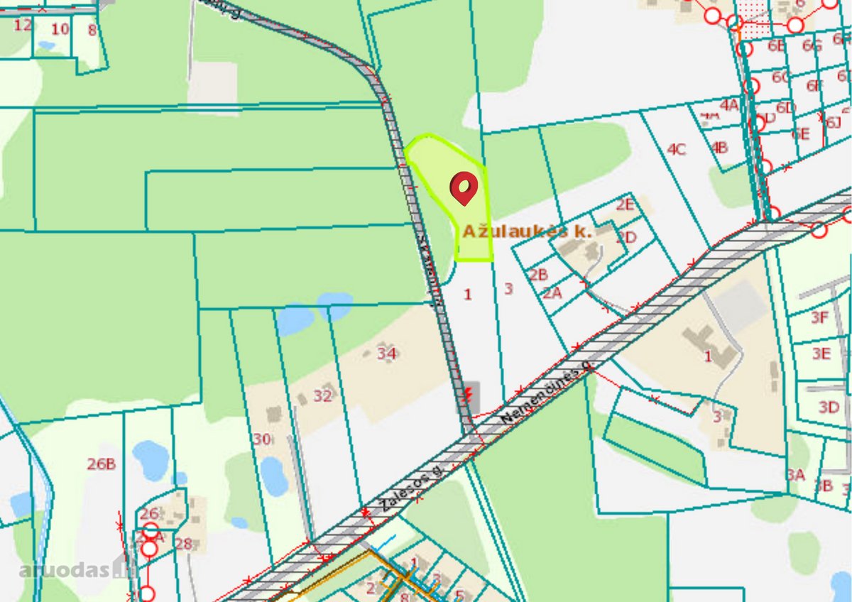 Vilniaus r. sav., Ažulaukės k. parduodamas 52 - nuotraukos Nr. 2