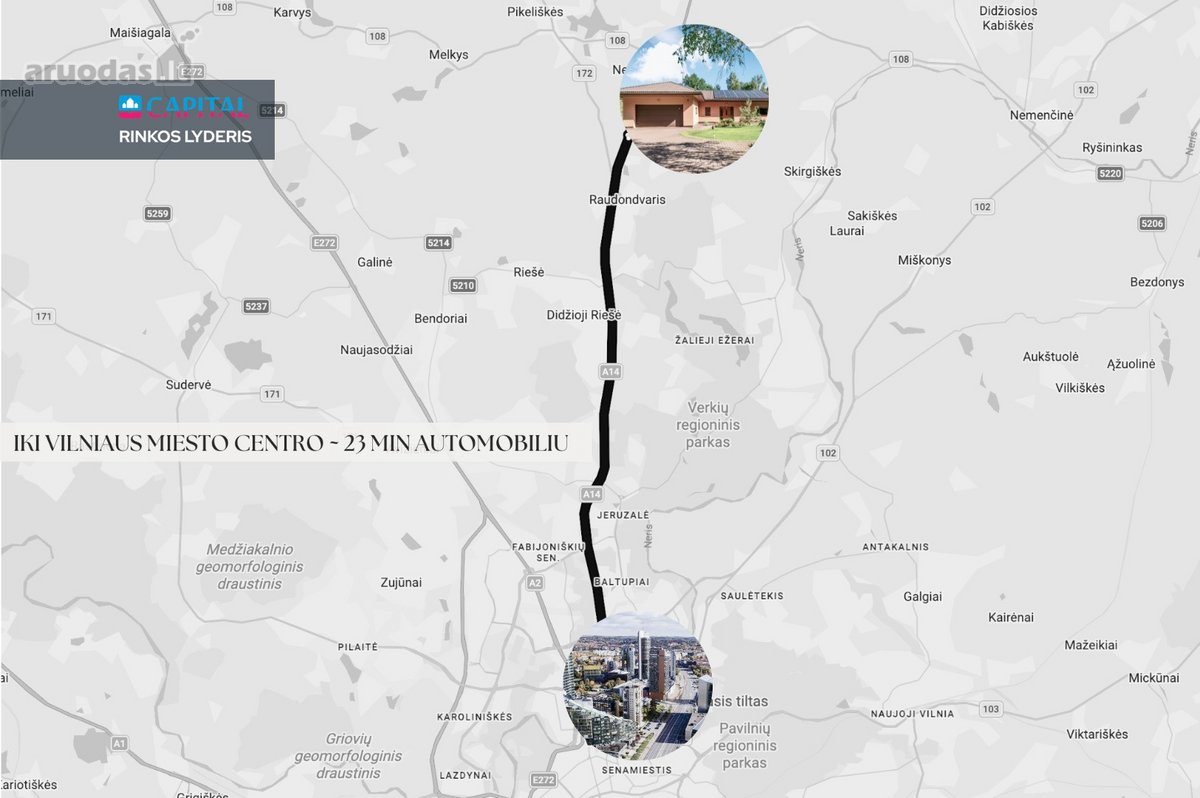 Gamtos ir privatumo apsuptyje, vos 19 km nuo - nuotraukos Nr. 24