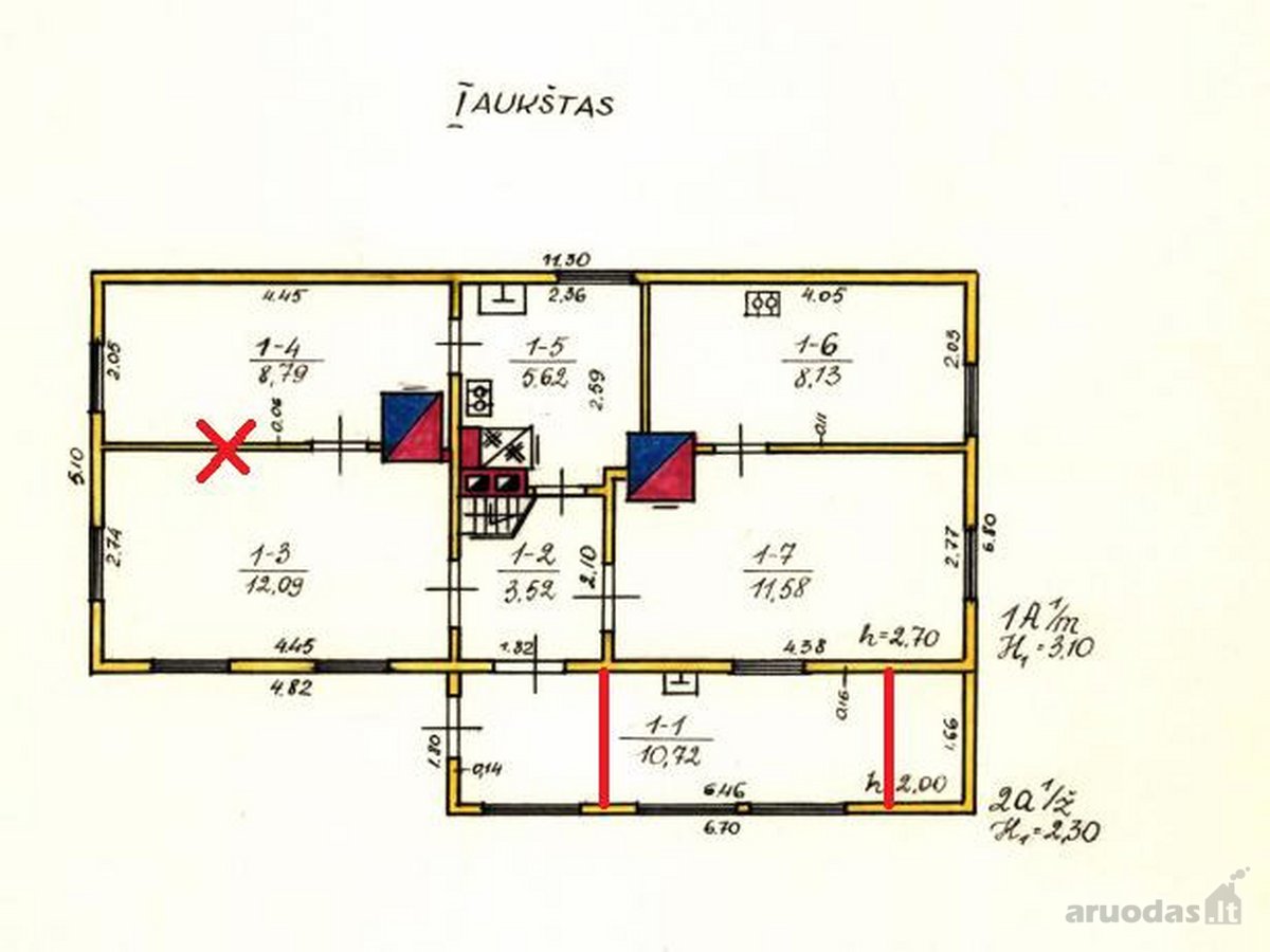 Parduodamas 75,01 m² gyvenamasis namas su 4 - nuotraukos Nr. 15