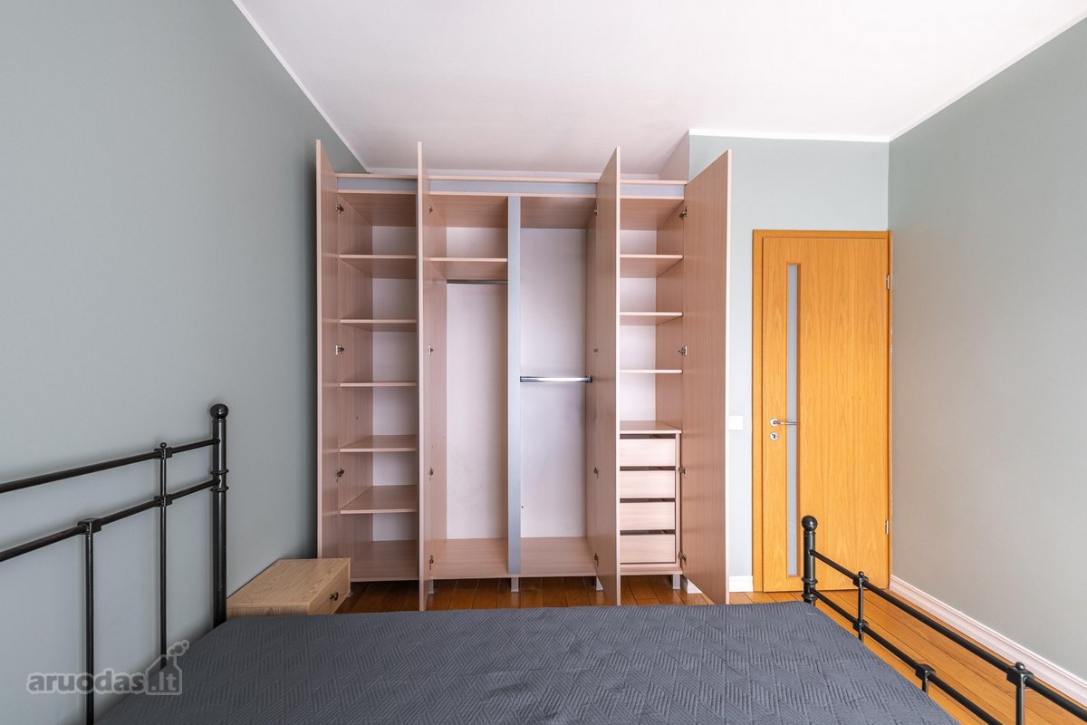 Nuomojamas nuostabus 3k. 84 m2 erdvus butas - nuotraukos Nr. 13