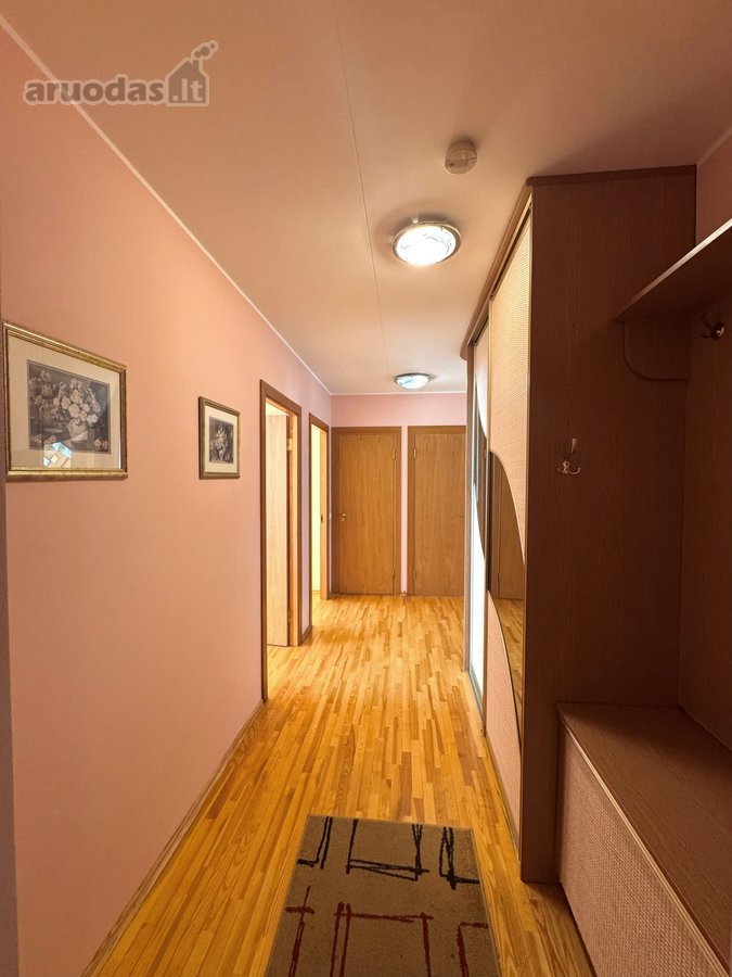 Išnuomojamas tvarkingas 3 kambarių butas - nuotraukos Nr. 12