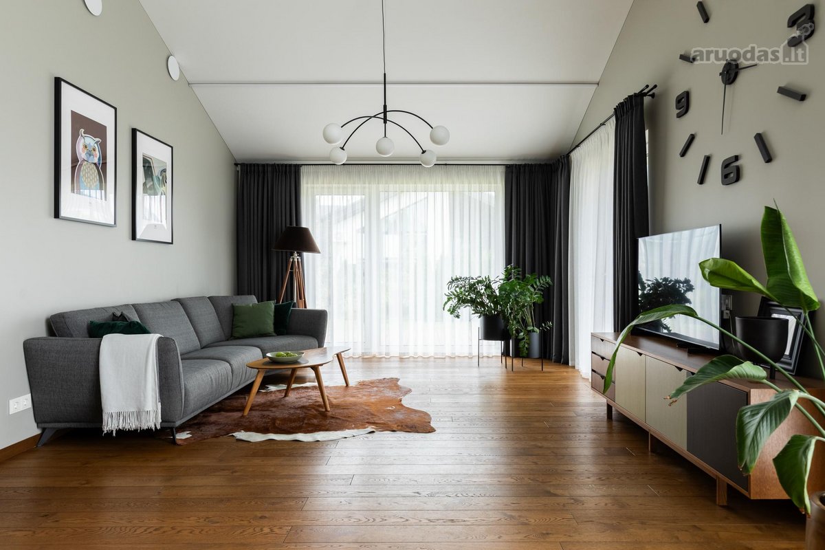 Šviesus 103 m² Vieno Aukšto Namas Tarandės Ir - nuotraukos Nr. 9