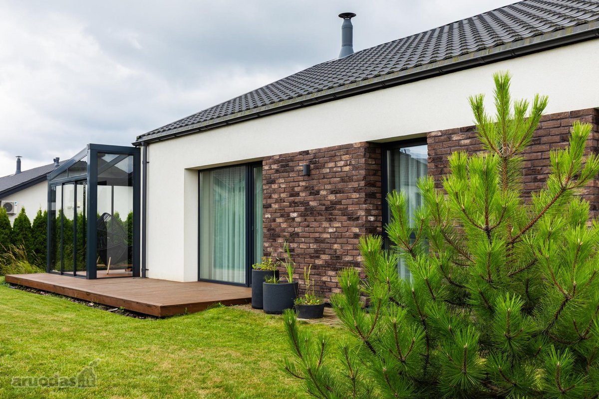 Šviesus 103 m² Vieno Aukšto Namas Tarandės Ir - nuotraukos Nr. 37