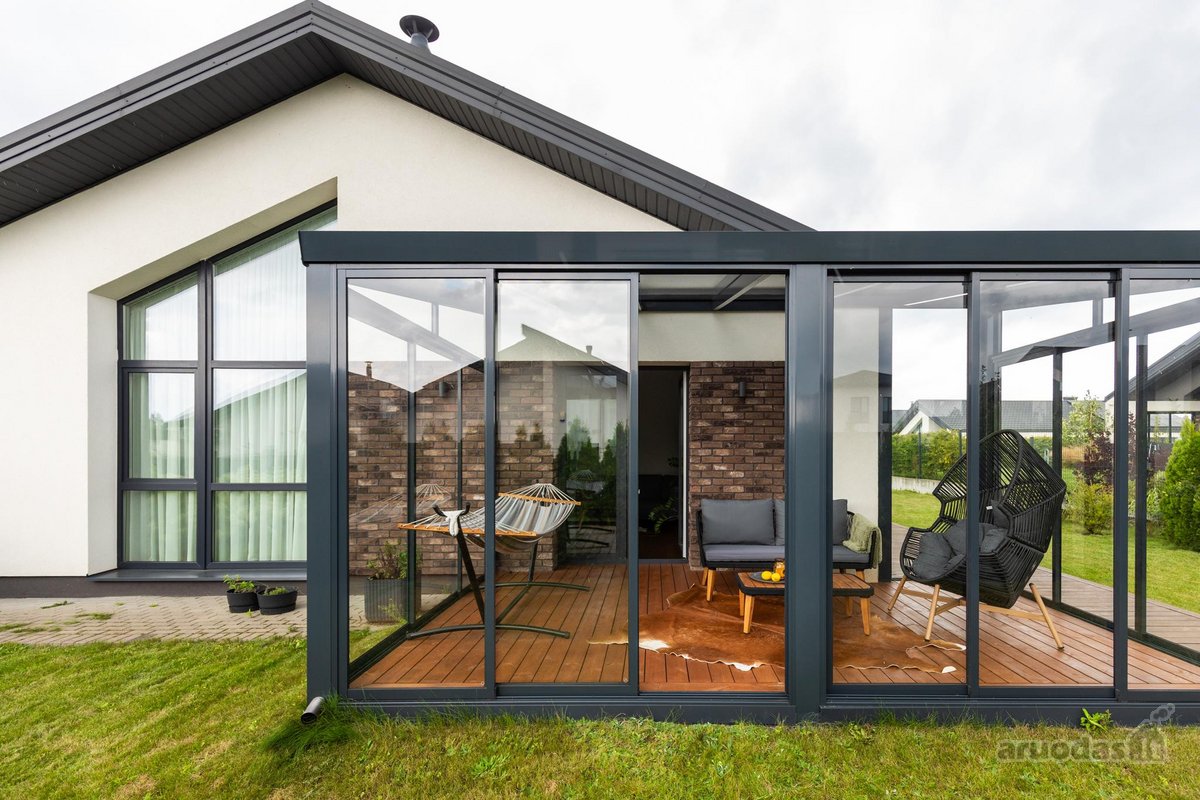 Šviesus 103 m² Vieno Aukšto Namas Tarandės Ir - nuotraukos Nr. 39