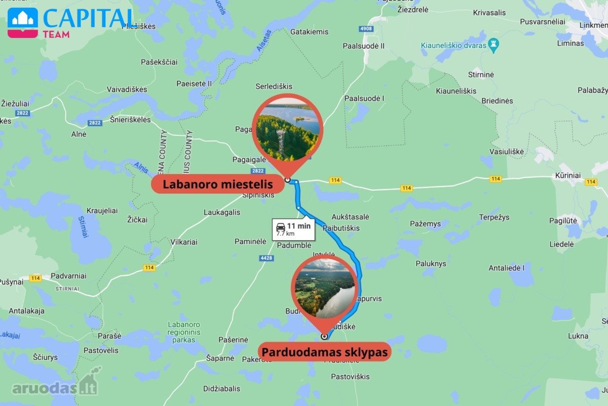 Parduodamas 20.24 Ha Sklypas Su Pastatais Bei - nuotraukos Nr. 14