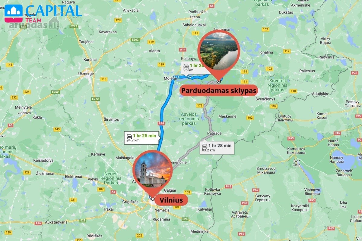 Parduodamas 20.24 Ha Sklypas Su Pastatais Bei - nuotraukos Nr. 15