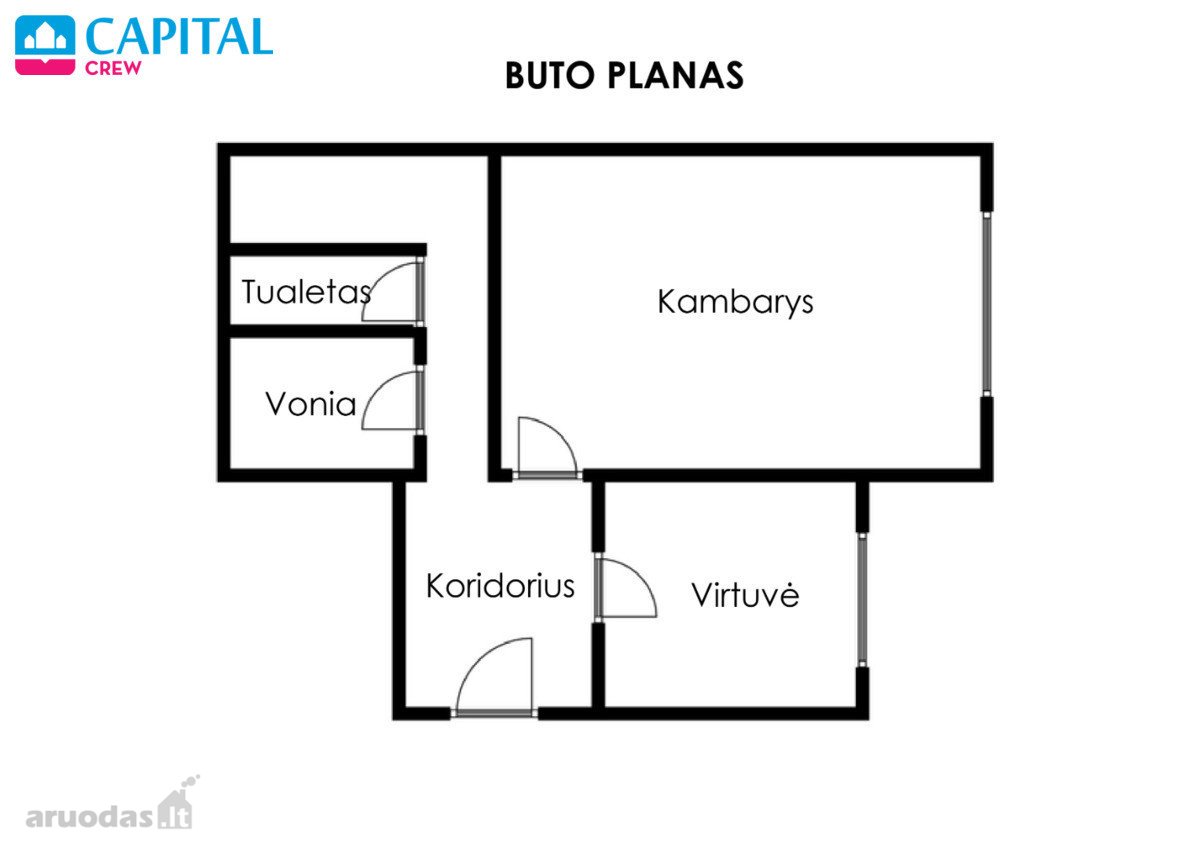 Nuomojamas 1 K. Butas Justiniškių G. Katik Po - nuotraukos Nr. 11