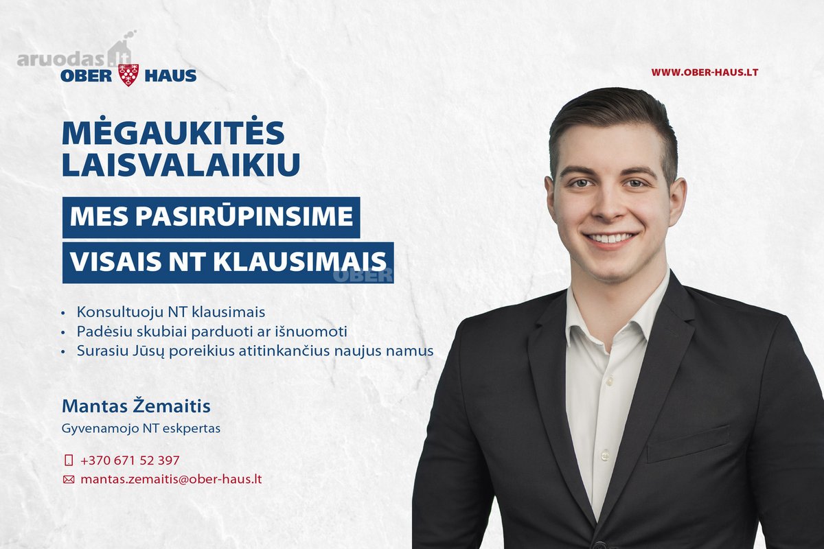 Parduodamas erdvus butas per du aukštus su - nuotraukos Nr. 23
