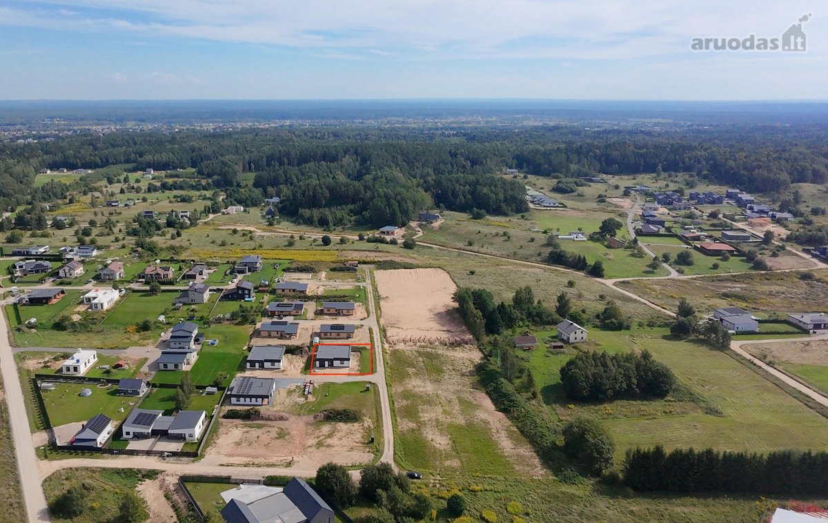 Naujas (2026m statybos) Vienaaukštis Modernus - nuotraukos Nr. 19