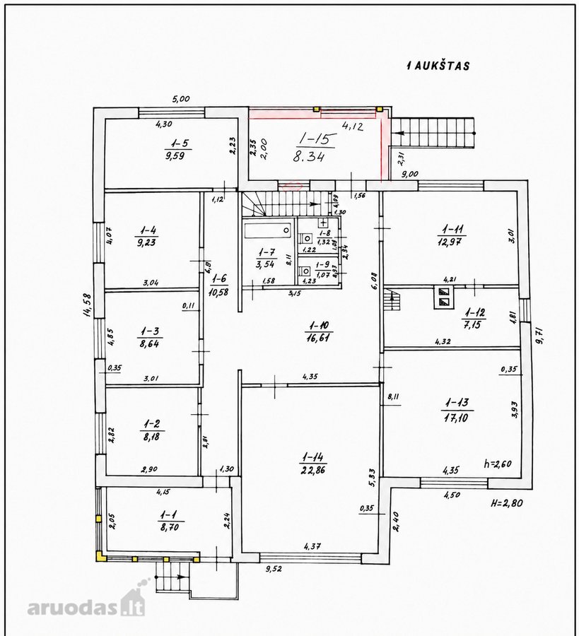 Parduodamas namas Kauno g.19a, Prienuose - nuotraukos Nr. 25