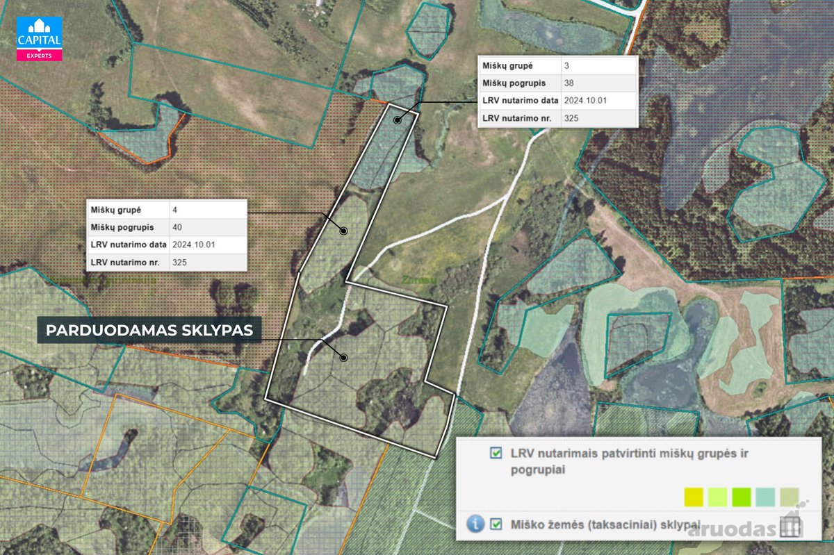 Parduodamas 8,28 Ha Žemės Ūkio Paskirties - nuotraukos Nr. 5