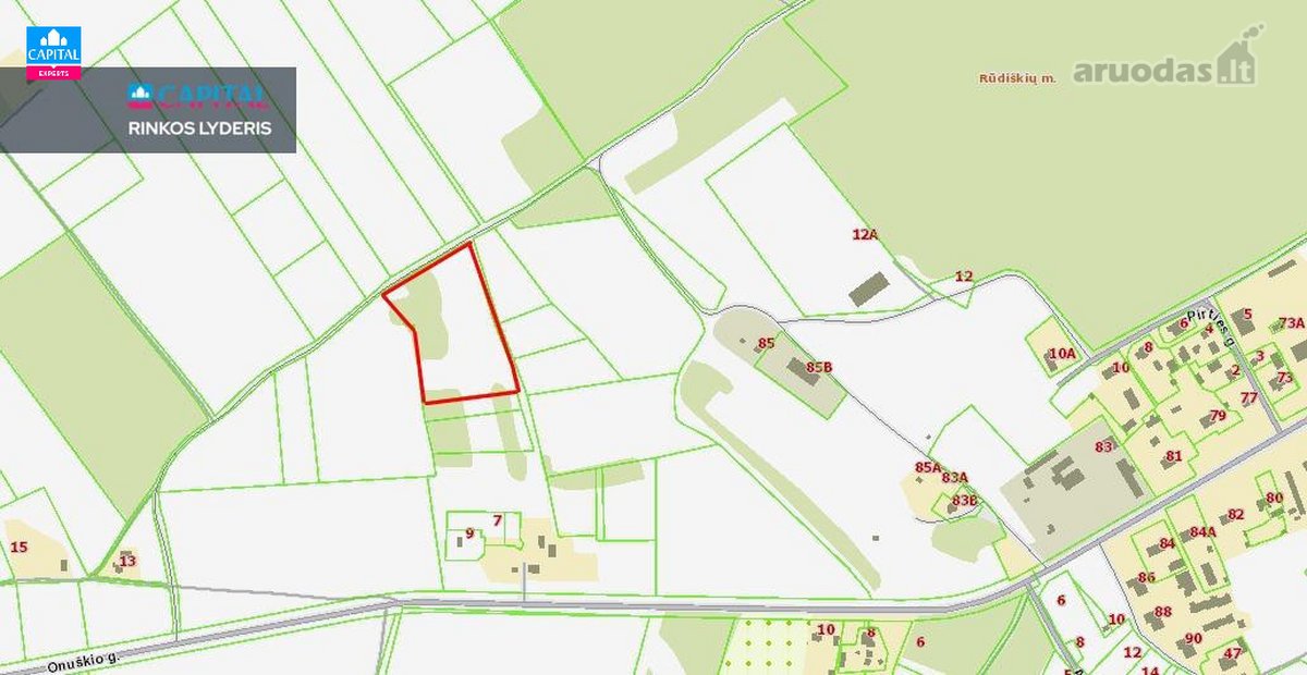 Markūnų kaime, 2 km nuo Rūdiškių, parduodamas - nuotraukos Nr. 2