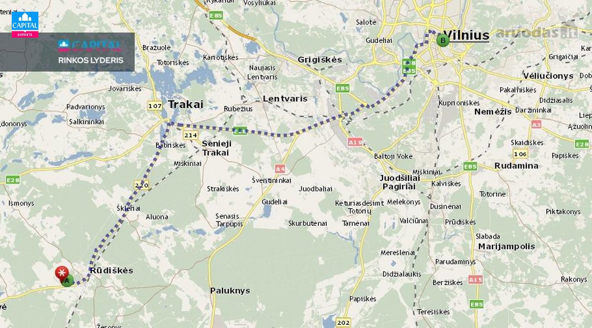 Markūnų kaime, 2 km nuo Rūdiškių, parduodamas - nuotraukos Nr. 3