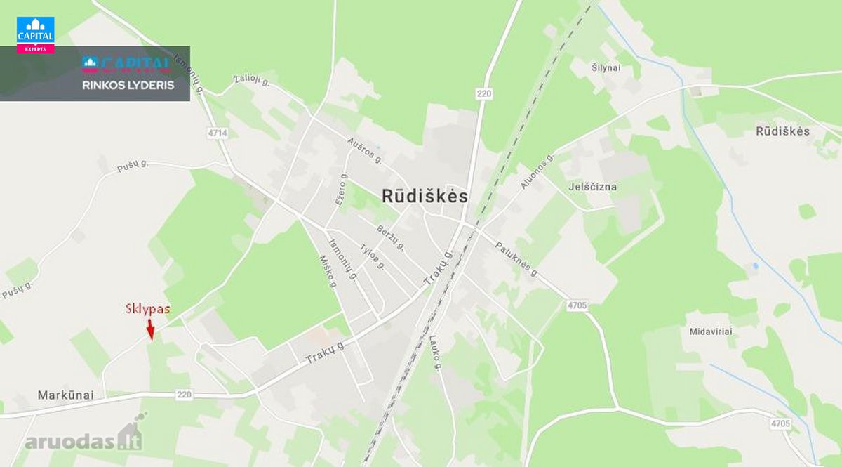 Markūnų kaime, 2 km nuo Rūdiškių, parduodamas - nuotraukos Nr. 6