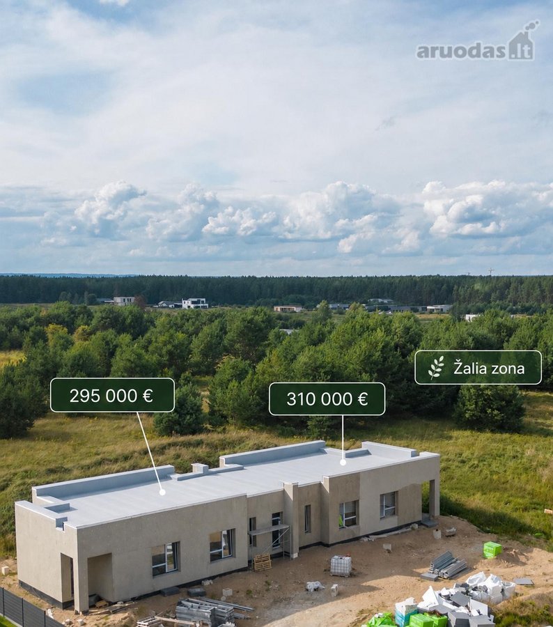 Naujos statybos kotedžai Gailiūnuose  117 m² - nuotraukos Nr. 5
