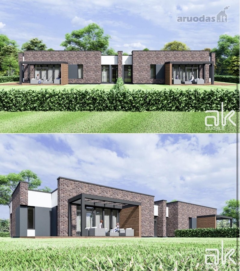 Naujos statybos kotedžai Gailiūnuose  117 m² - nuotraukos Nr. 18