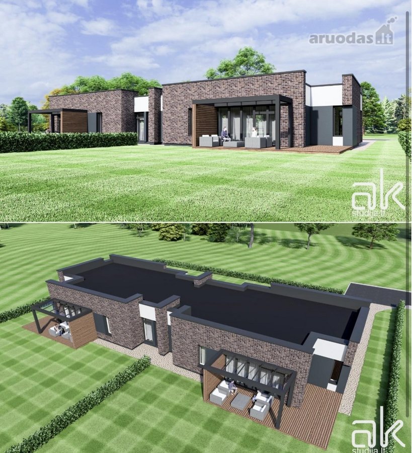 Naujos statybos kotedžai Gailiūnuose  117 m² - nuotraukos Nr. 19