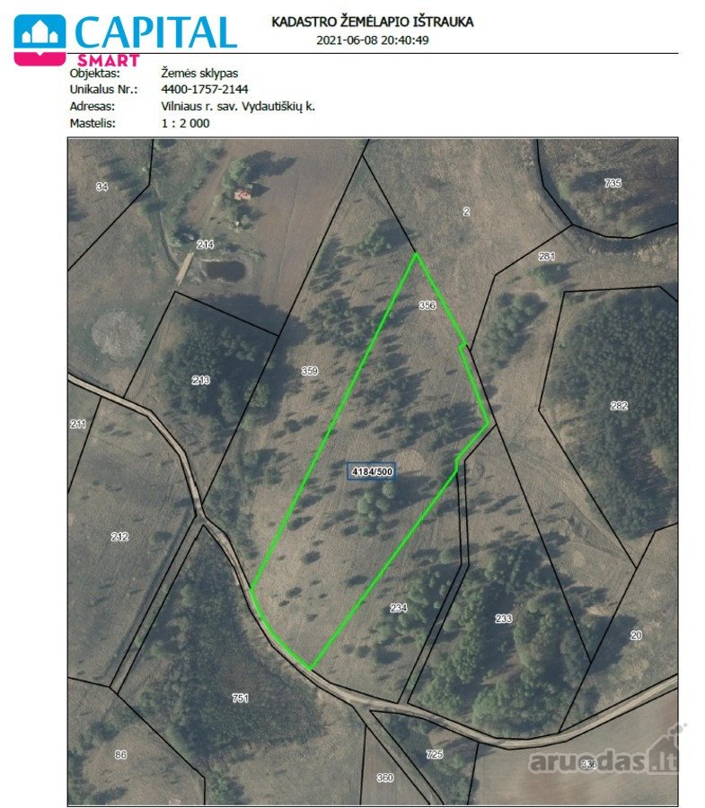 Parduodamas žemės ūkio paskirties sklypas - nuotraukos Nr. 3