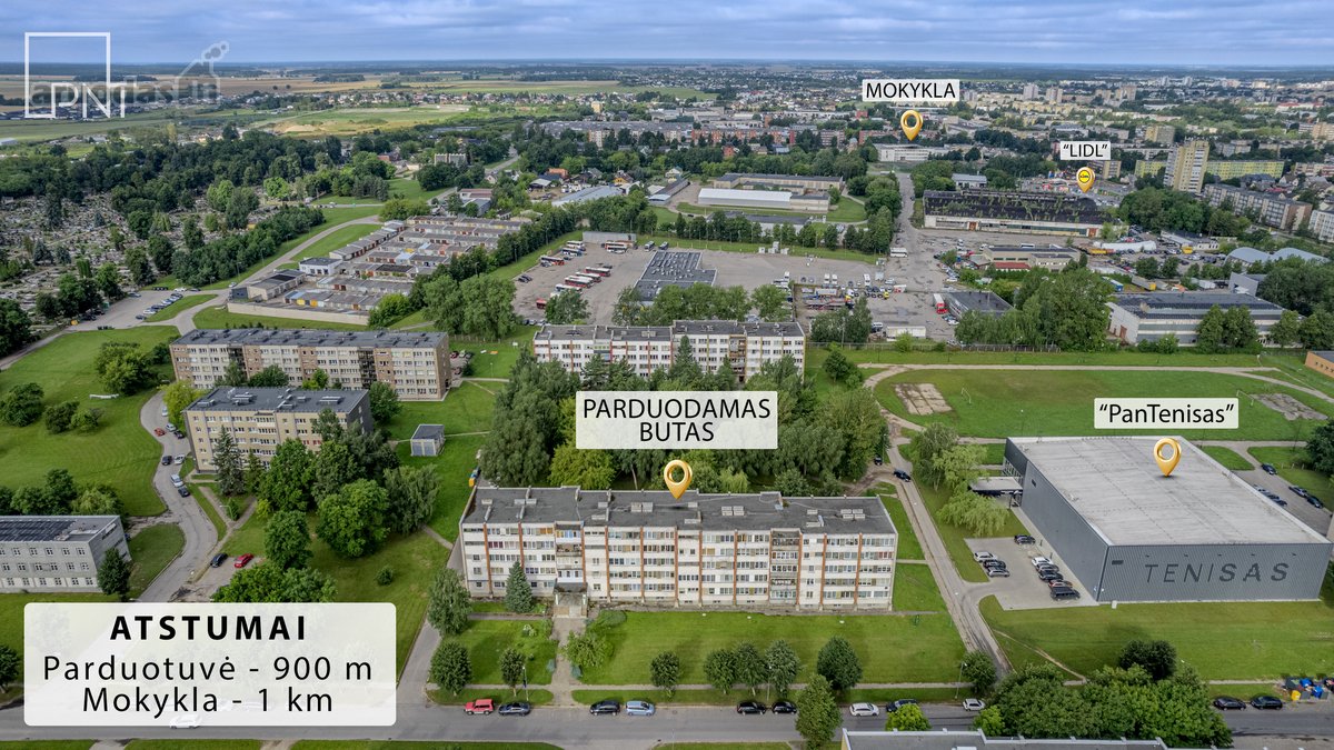 Parduodamas tvarkingai įrengtas 2 kambarių - nuotraukos Nr. 12