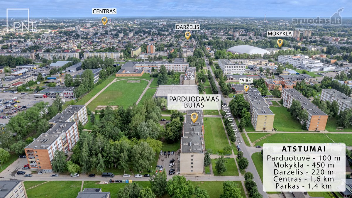 Parduodamas tvarkingai įrengtas 2 kambarių - nuotraukos Nr. 13