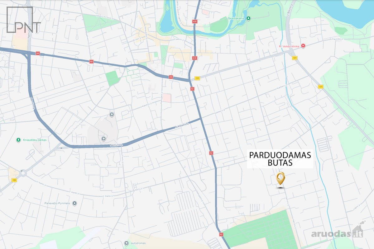 Parduodamas tvarkingai įrengtas 2 kambarių - nuotraukos Nr. 14