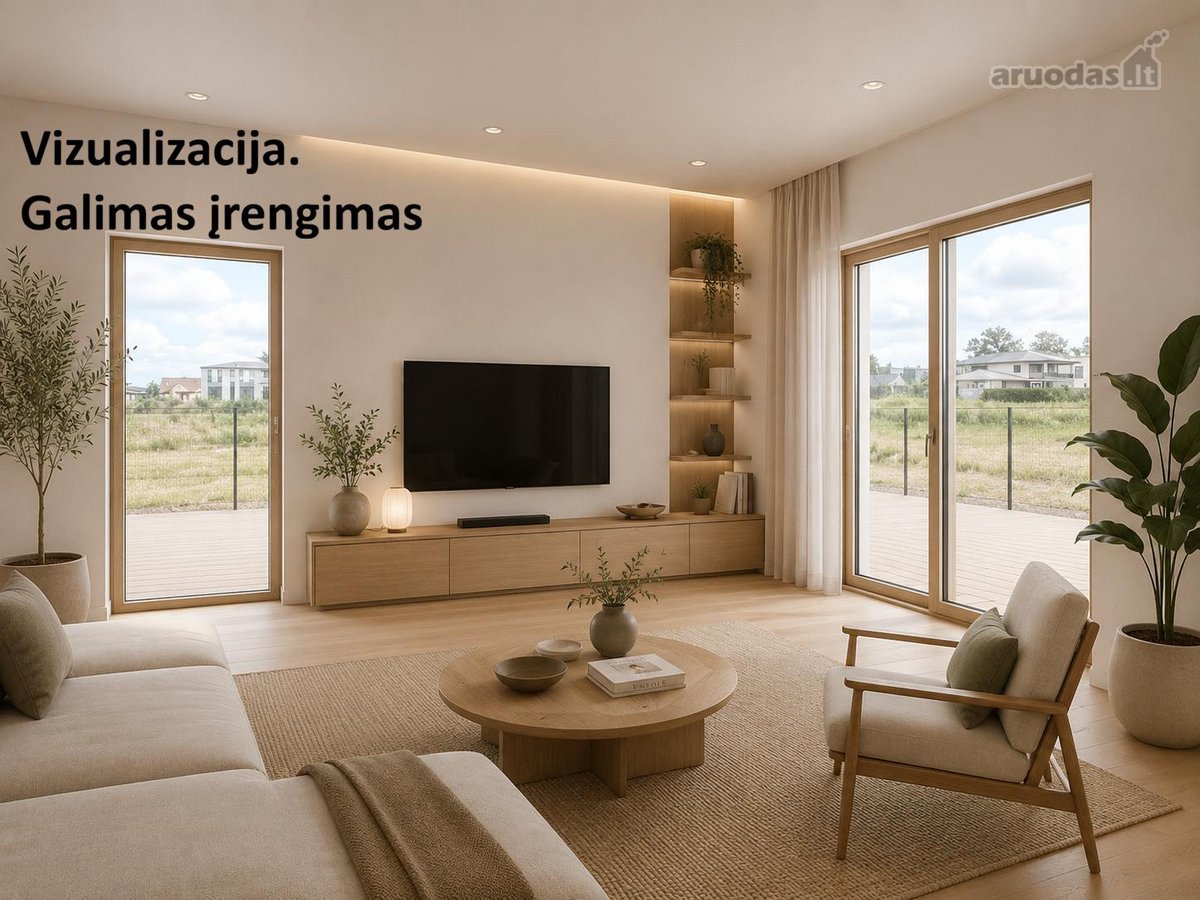  Parduodamas Naujos Statybos Dvibutis Namas - nuotraukos Nr. 16