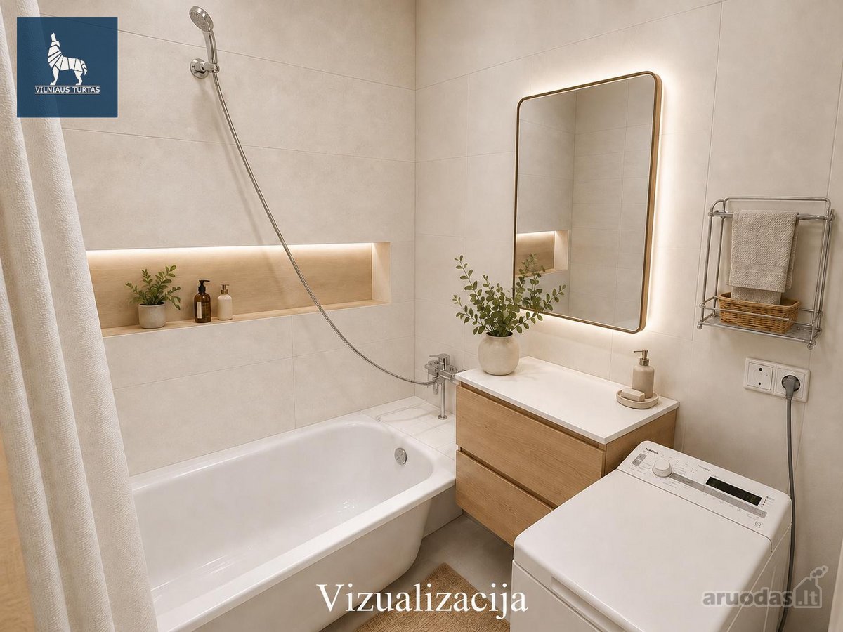 Parduodamas Šviesus 2 Kambarių Butas - nuotraukos Nr. 16