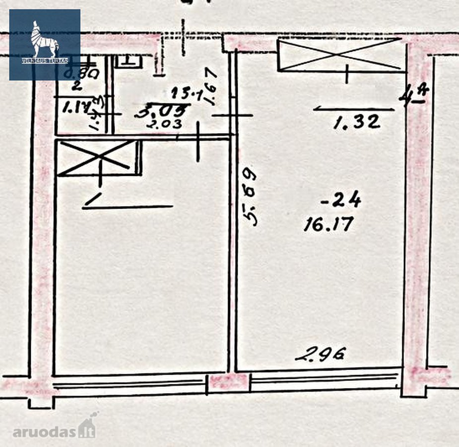 Parduodamas 29,64 Kv. M Būstas Naujininkuose, - nuotraukos Nr. 6
