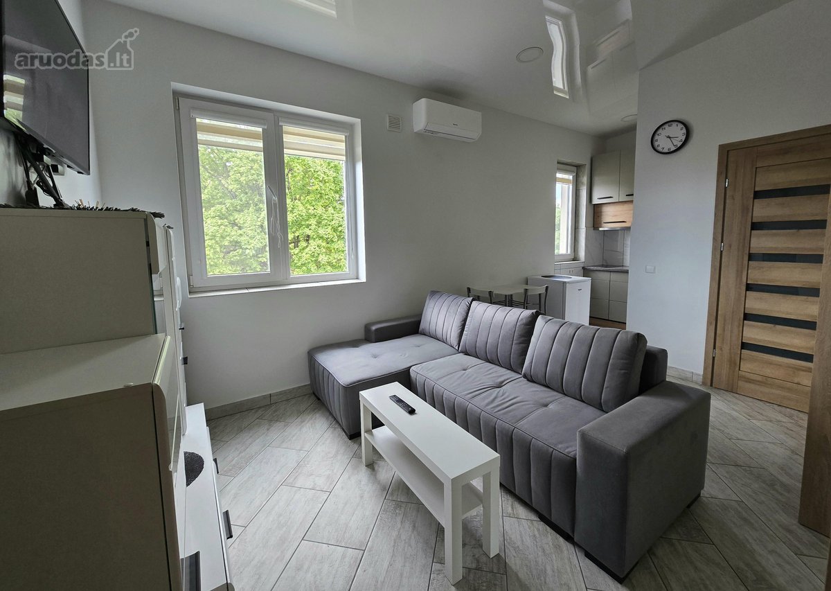 Studio tipo 1 kambario butas (23kv.) naujos - nuotraukos Nr. 5