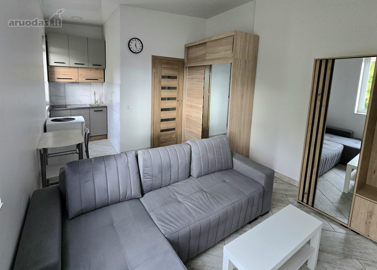 Studio tipo 1 kambario butas (23kv.) naujos - nuotraukos Nr. 4