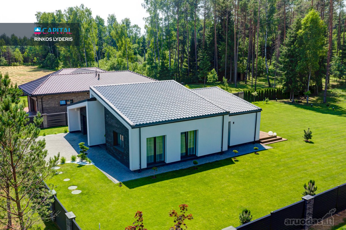 Modernus Vieno Aukšto Namas Su Nuosavu Mišku - nuotraukos Nr. 5