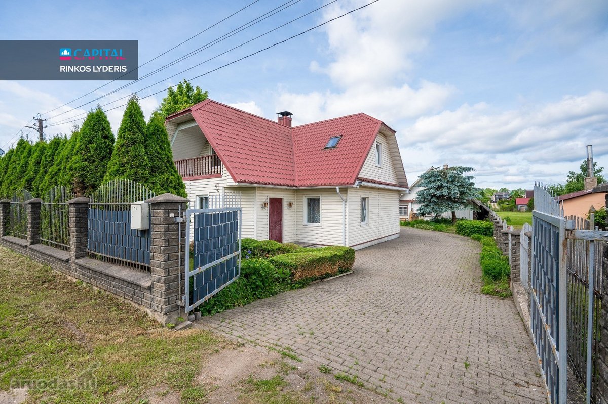 Parduodamas dviejų aukštų namas su ūkiniu - nuotraukos Nr. 34