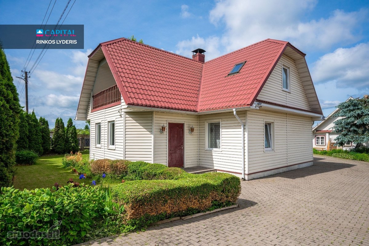 Parduodamas dviejų aukštų namas su ūkiniu - nuotraukos Nr. 35