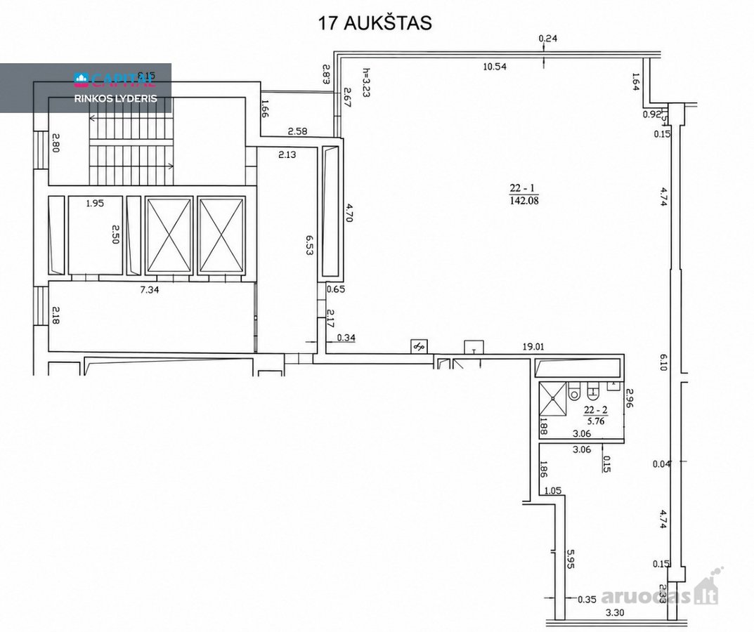 Aukščiausias gyvenamasis pastato aukštas su - nuotraukos Nr. 2