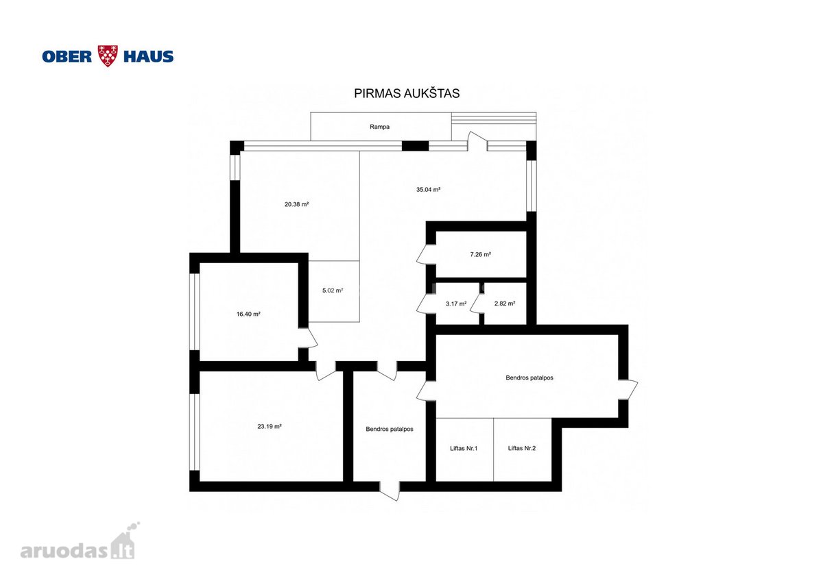 Išnuomojamos 113,28 m² administracinės - nuotraukos Nr. 15