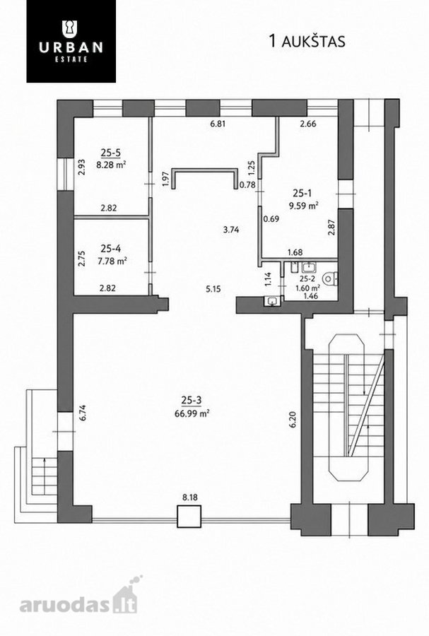 Nuomojamos Komercinės – Paslaugų Paskirties - nuotraukos Nr. 17