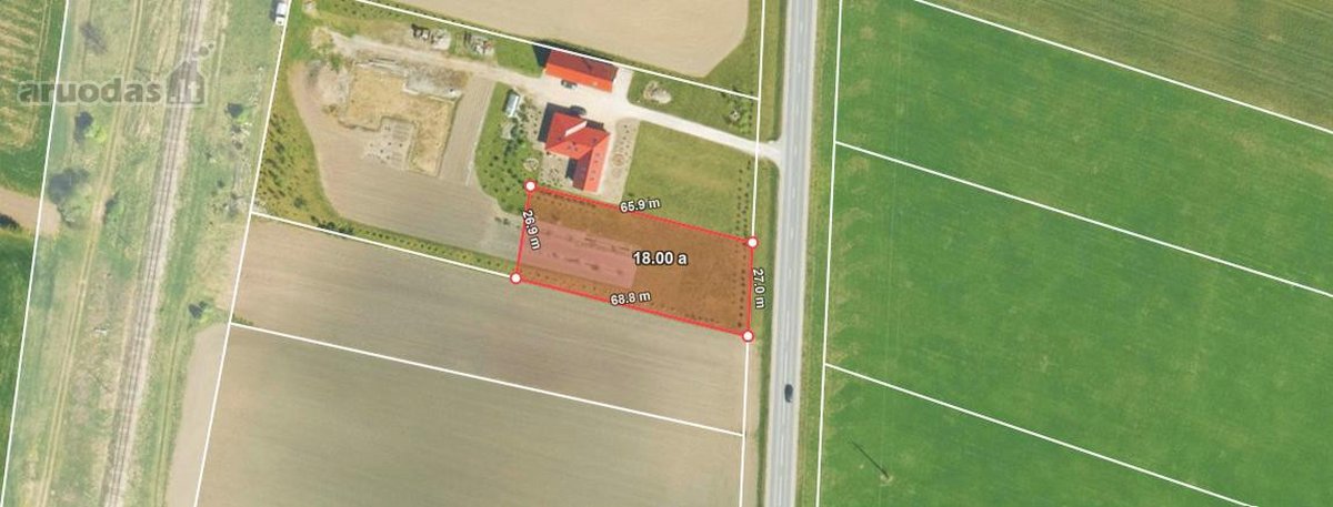 Sutvarkytas 18 a sklypas su želdynais šalia - nuotraukos Nr. 2