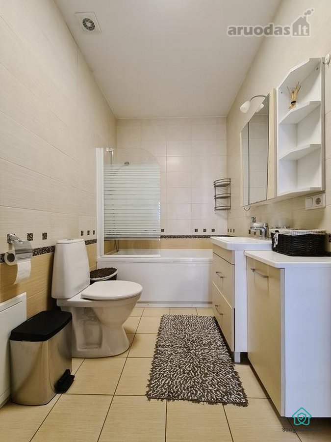 Išnuomojamas modernus, šviesus 3 kambarių - nuotraukos Nr. 13