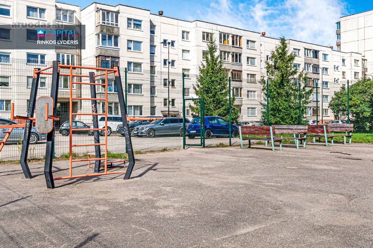 Nuomojamas Tvarkingas 2 Nepereinamų Kambarių - nuotraukos Nr. 27