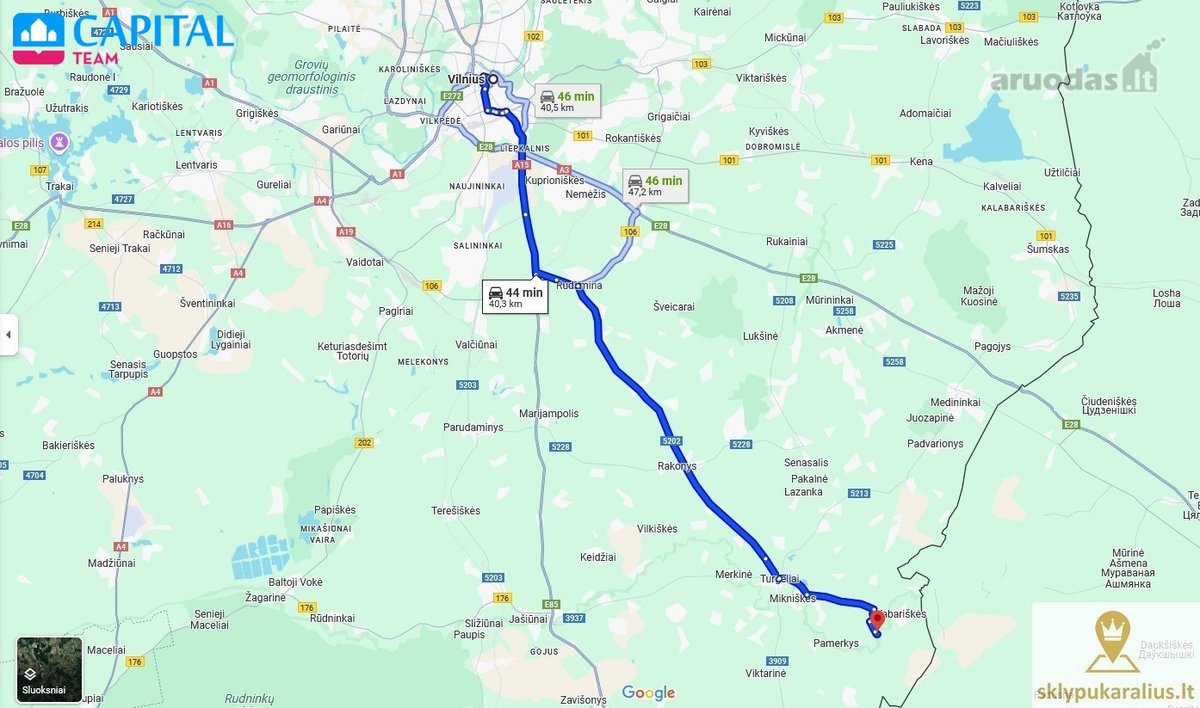 Parduodamas sklypų masyvas su rekreacinių - nuotraukos Nr. 16