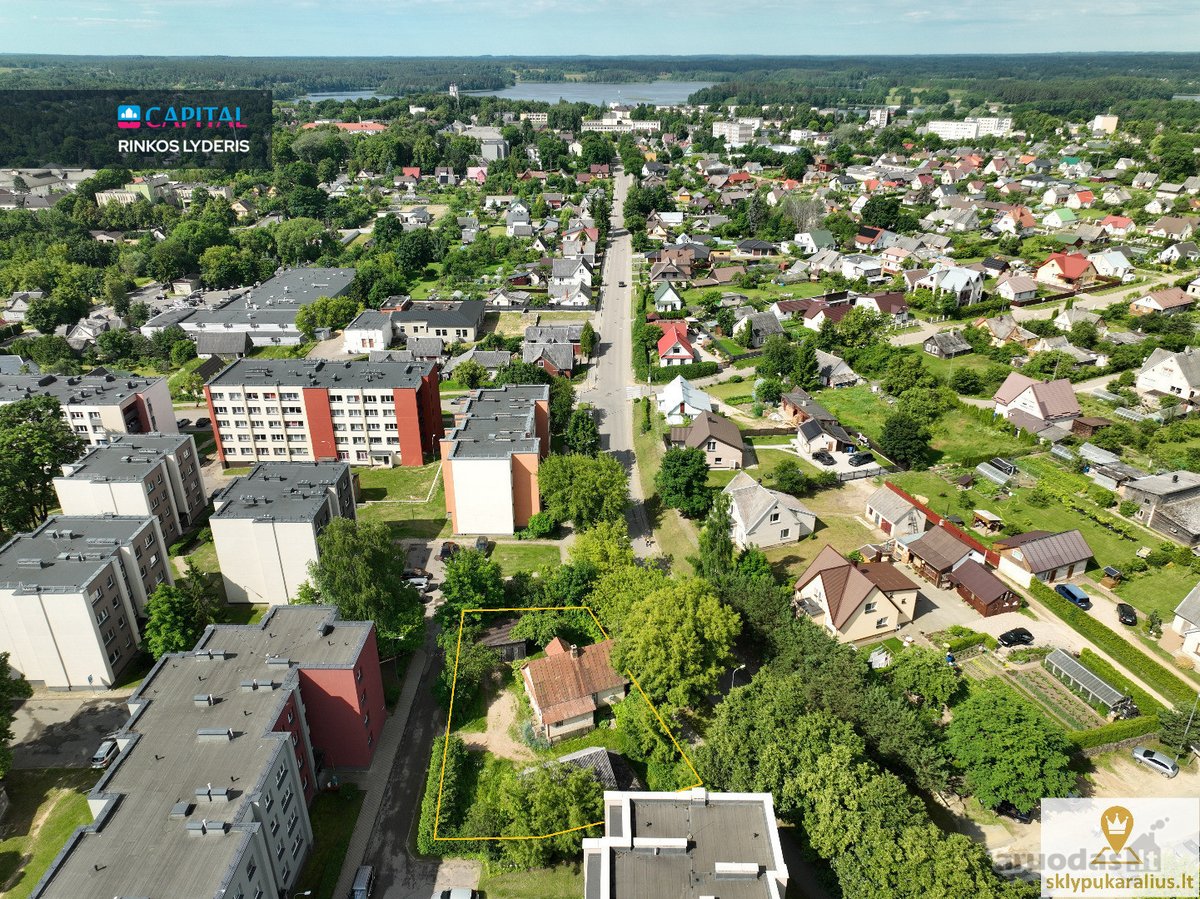 Zarasų mieste, S. Nėries g. parduodamas - nuotraukos Nr. 19