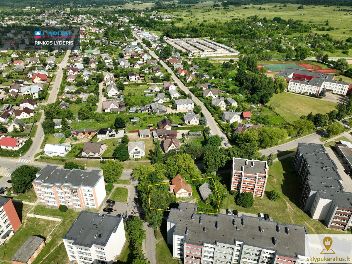 Zarasų mieste, S. Nėries g. parduodamas - nuotraukos Nr. 22