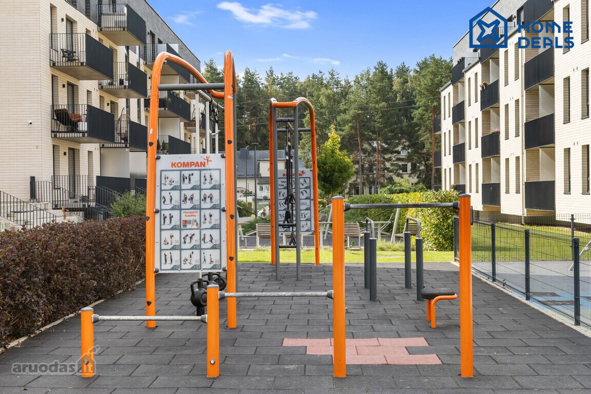 Šviesus ir pilnai įrengtas 2 kambarių butas - nuotraukos Nr. 27