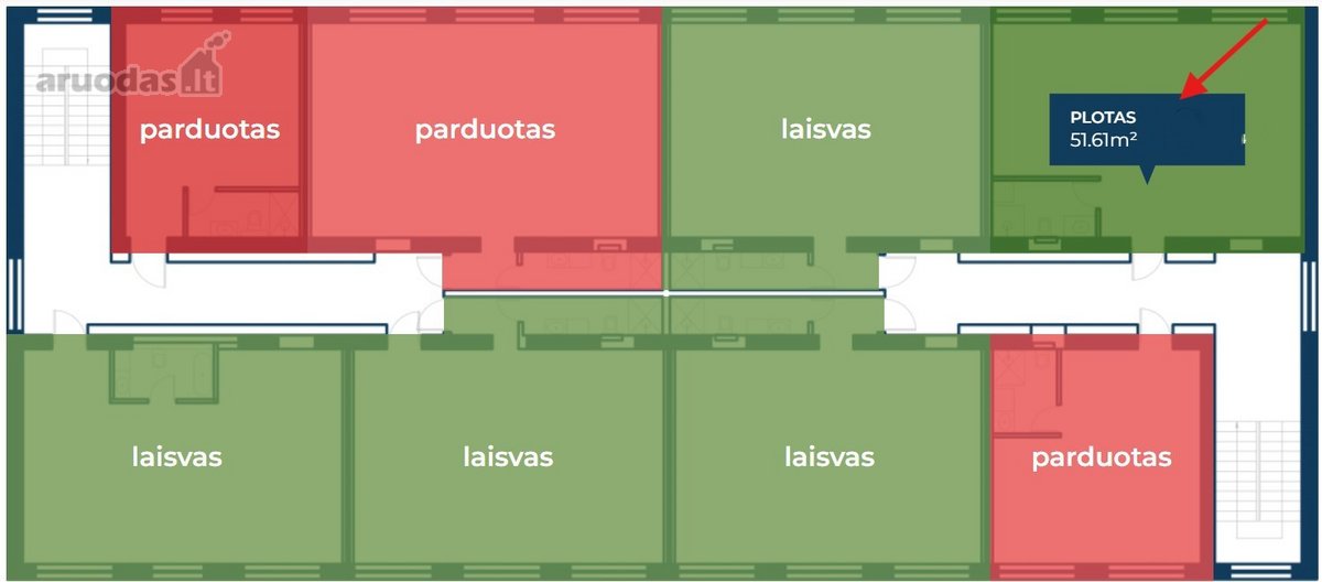 Parduodamas 2 Kamb. Butas - Įsikurk Ir Gyvenk - nuotraukos Nr. 17
