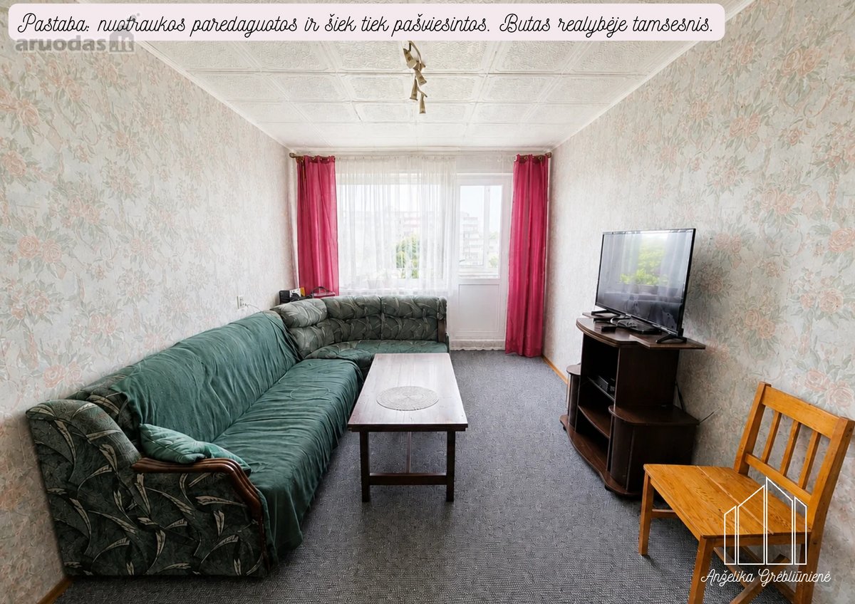 Erdvus 3 Kambarių Butas Su Dviem Balkonais - nuotraukos Nr. 2