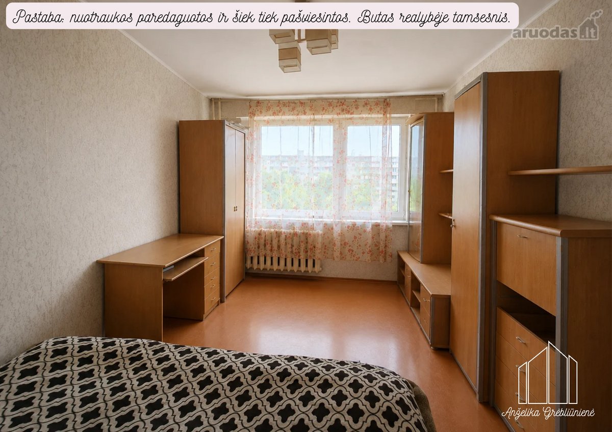 Erdvus 3 Kambarių Butas Su Dviem Balkonais - nuotraukos Nr. 5