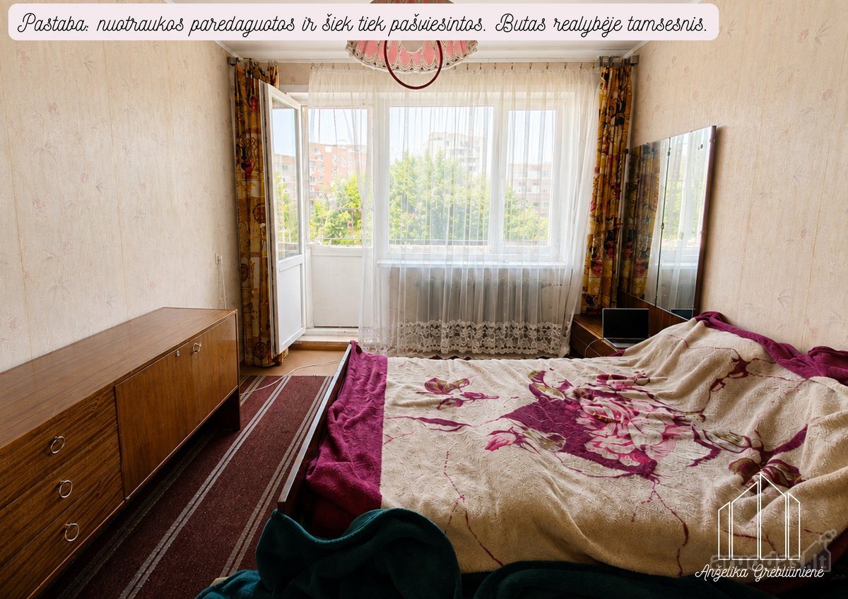 Erdvus 3 Kambarių Butas Su Dviem Balkonais - nuotraukos Nr. 6