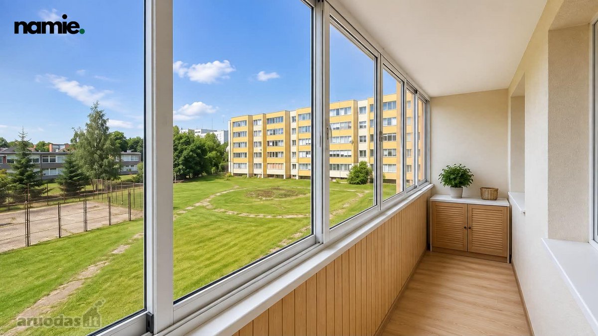 Parduodamas erdvus 3 kambarių butas Žiemių g. - nuotraukos Nr. 6